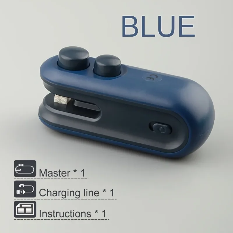 قطعة واحدة من أكياس الوجبات الخفيفة القابلة لإعادة الشحن: سدادة صغيرة مغناطيسية USB لتخزين الطعام والسفر #2