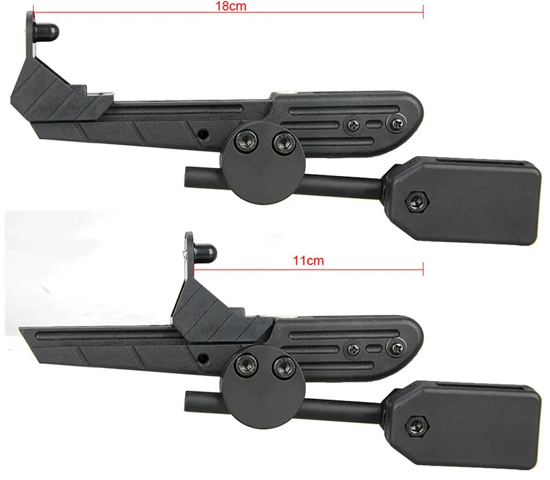 Katasom ซองปืนมือขวาสำหรับ IPSC International CR Speed สำหรับการยิงสีดำ