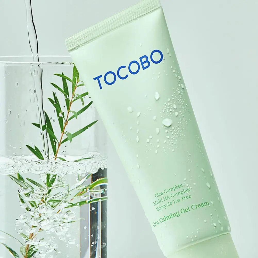 TOCOBO Centella Asiatica Deep Moisturizing Face Cream Hydrating & Repairing Tea Tree Extract Korean Skincare