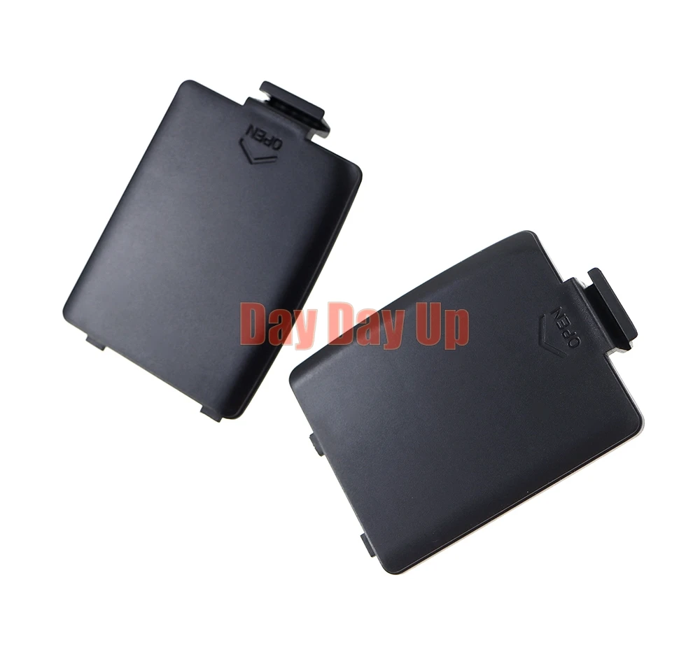 2 مجموعات ل GG اليسار اليمين البطارية الغطاء الخلفي ل Sega لعبة والعتاد غطاء البطارية L R الجانب غطاء البطارية