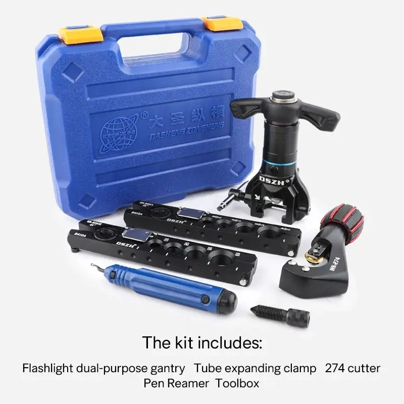 

WK-806N-L Refrigeration Tool Aluminum Alloy Hand Drill Dual-use Electric Expander Copper Tube Expander Bell Mouth