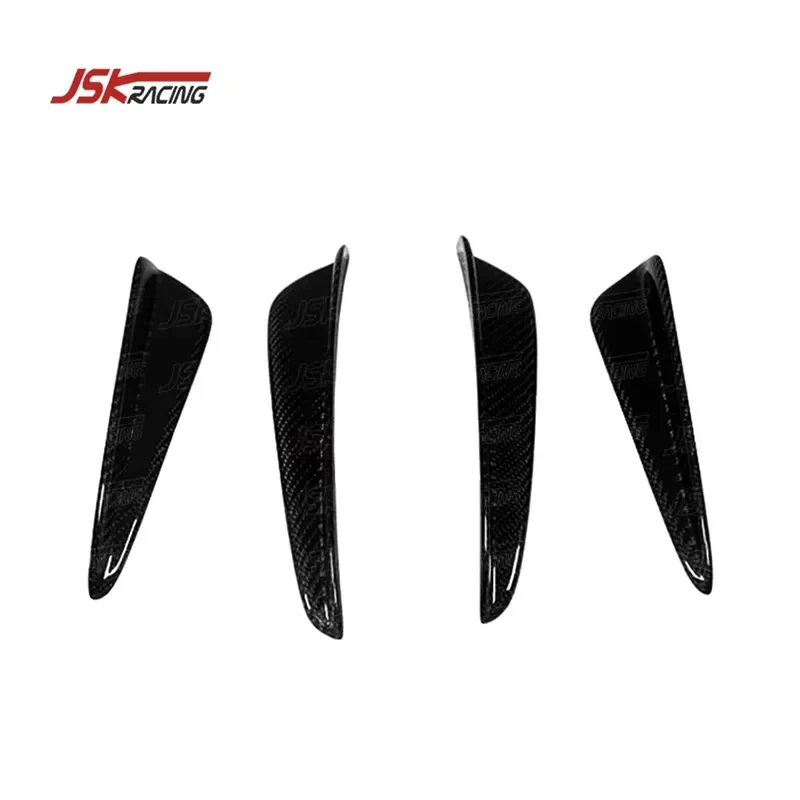 Carbon Fiber Front Bumper Canards for 2016-2018 Porsche Carrera 911 991.2 Turbo