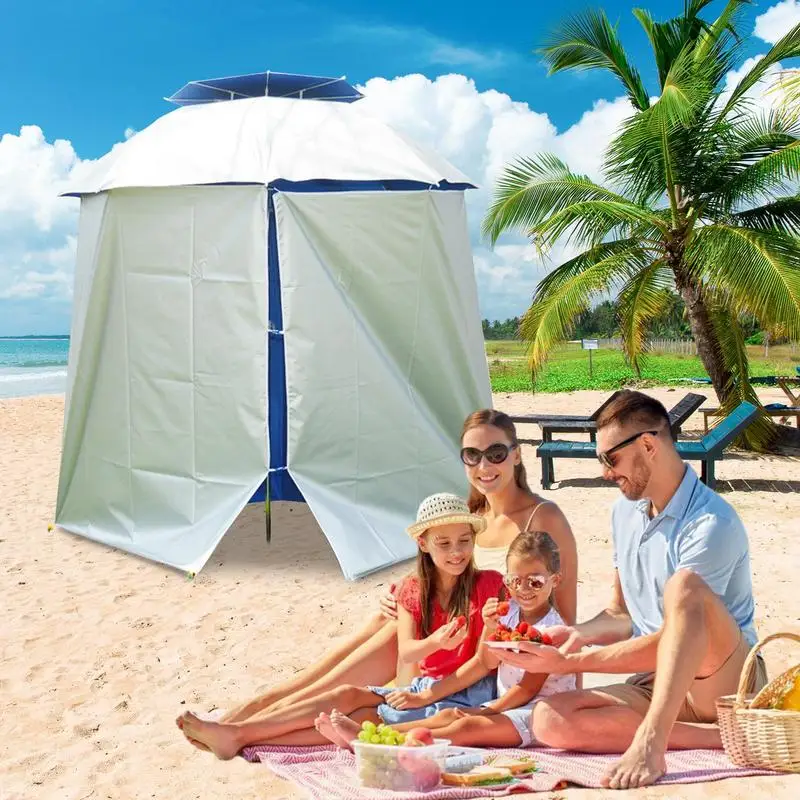 Fishing Umbrella Shading Cloth Anti-UV Rainproof Wall Tent Cloth Beach Shelters Protect Apron Outdoor Fishing Equipment