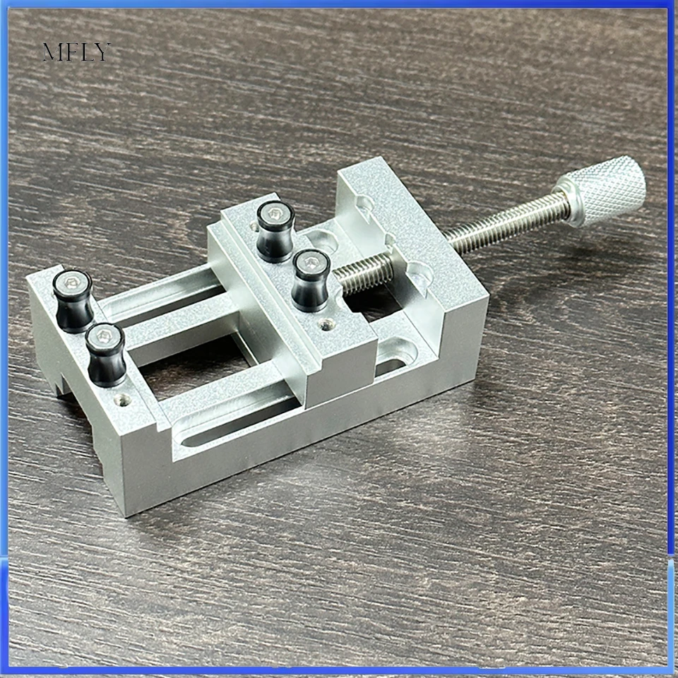 

Мини-прецизионные настольные тиски - многофункциональный зажим из алюминиевого сплава для дома DIY, моделирования и поделок, максимальный зажим 47 мм