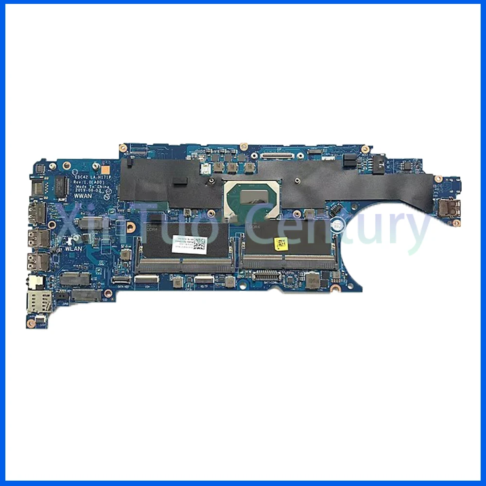 EDC42 LA-H171P para la placa base del ordenador portátil For Dell Latitude 5401 CPU I5-9400H 04N4MN 077WN7 039CRJ 100% test pracy