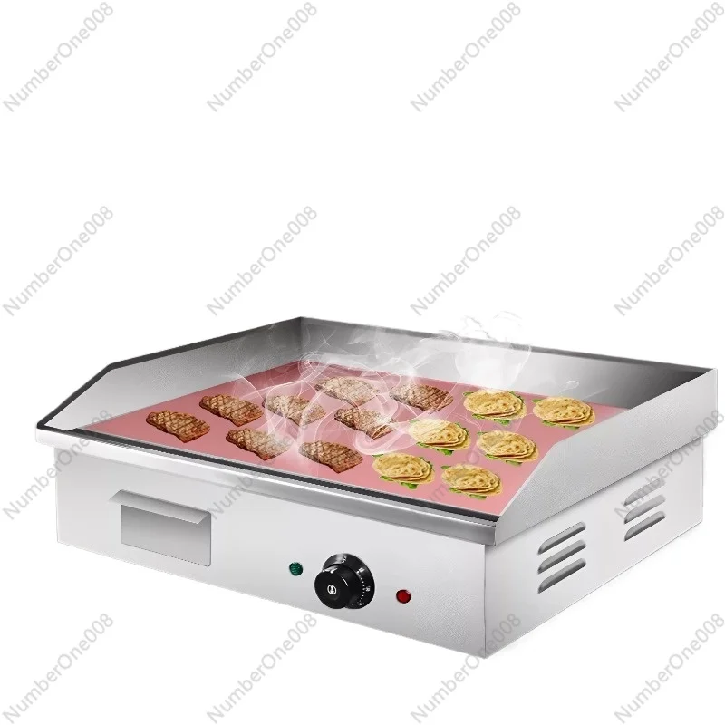 

Электрическая коммерческая сковорода-гриль 3000 Вт из нержавеющей стали, оборудование для теппаньяки, электрическая сковорода для кухни