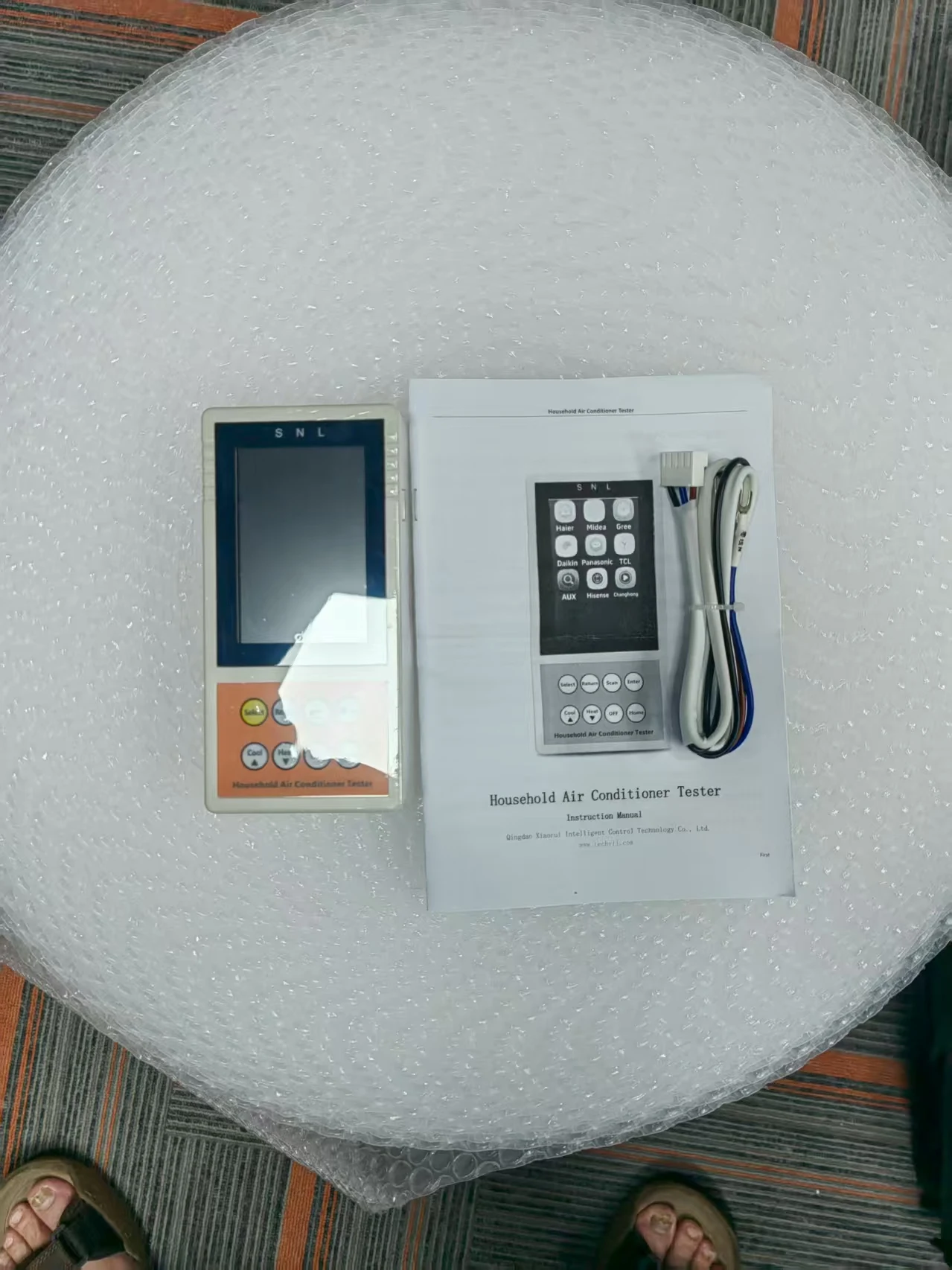 

English Multi-Brand AC Tester | Inverter Fault Detector | for Midea/Gree etc.