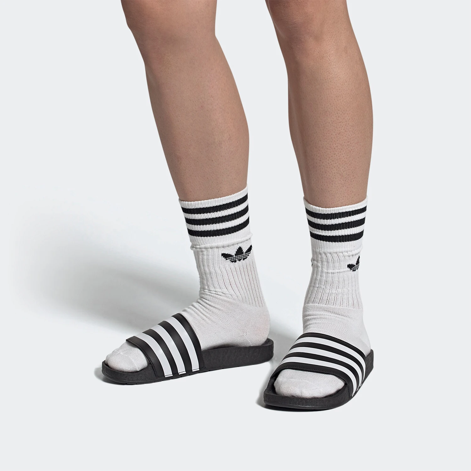 

Adidas Authentic adidas Originals Slides Summer Unisex Flip-Flops FU9884