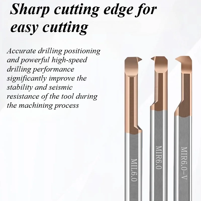 MIR MIL ثقب صغير موضوع مملة أداة MIR3 MIR4 MIR5 MIR6 MIR8 A60 L55 L15 L22 L32 قطر صغير كربيد الموضوع أداة عمود تخريم
