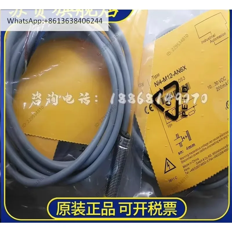 NI4-M12-AN6X NI4-M12-AP6X AD4X NI4-M12-RN6X RP6X genuine sensor