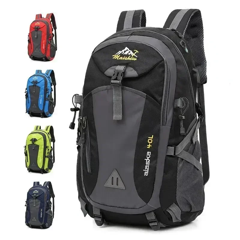 Weysfor 40l Waterdichte Heren Rugzak Reizen Pack Sporttas Pack Outdoor Bergbeklimmen Klimmen Camping Rugzak Voor Mannen