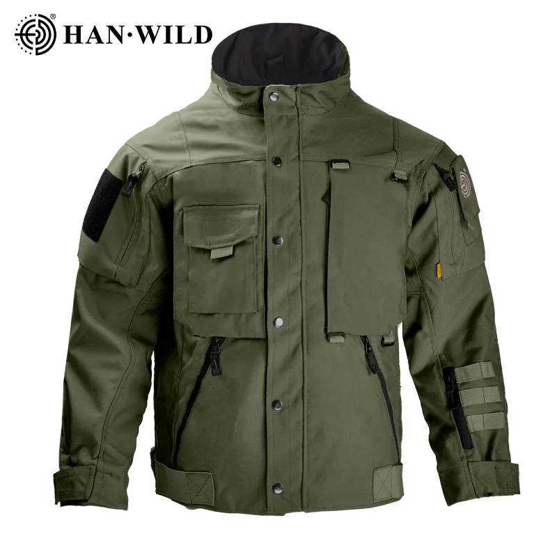 Chaqueta táctica impermeable hombre para caza y montaña - imagen 3