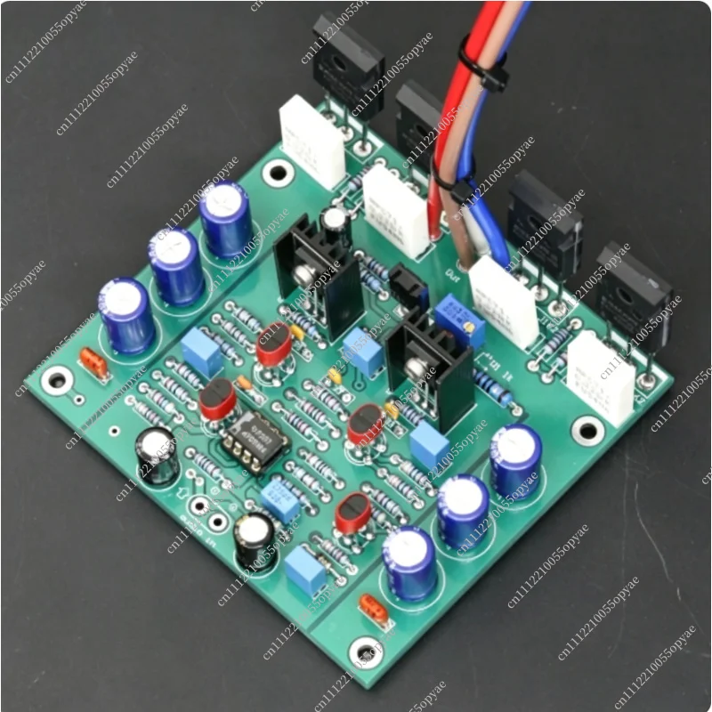 Single Channel Power Amplifier Board Adjustable Class A Bias Current HiFi Audio Amplifier Module DIY Mono Amp Board