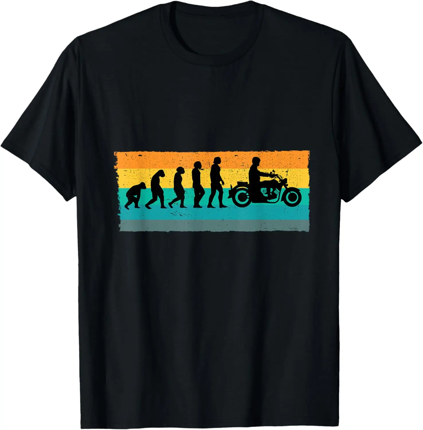 

Evolution to The Motorcycle Club Bikers Gear Motorbiker T-Shirt