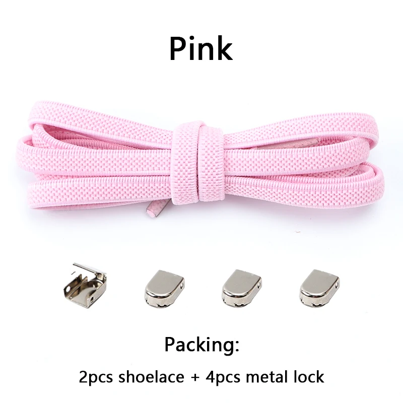 Elastische Schnürsenkel ohne Binden, Einheitsgröße, passend für alle Schuhe für Erwachsene und Kinder, Schnürsenkel für Turnschuhe, Schnürsenkel ohne Schnürsenkel, flache, erweiterte Schnürsenkel