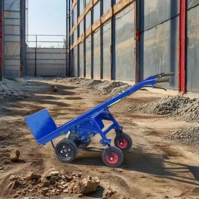 農業用高出力手押し車,電気モータートロリー,48v,650w