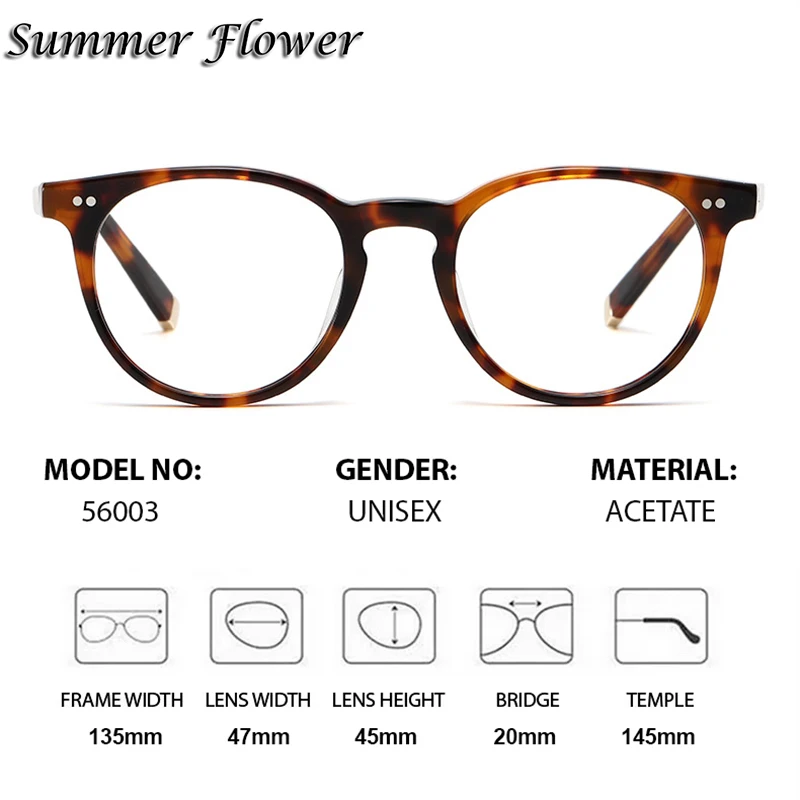 Men Round Reading Glasses Optics Eyewear Multifocal Prescription Wide Progressive Lens Transition Anti Blue Light Myopia Glasses