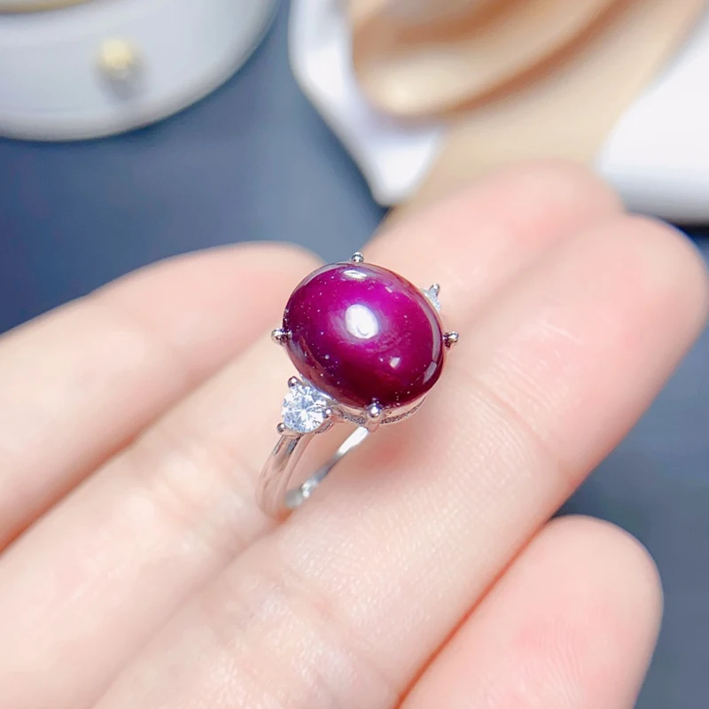 Natural Ruby Rings for women silver 925 jewelry luxury gem stones 18k gold plated free shiping items