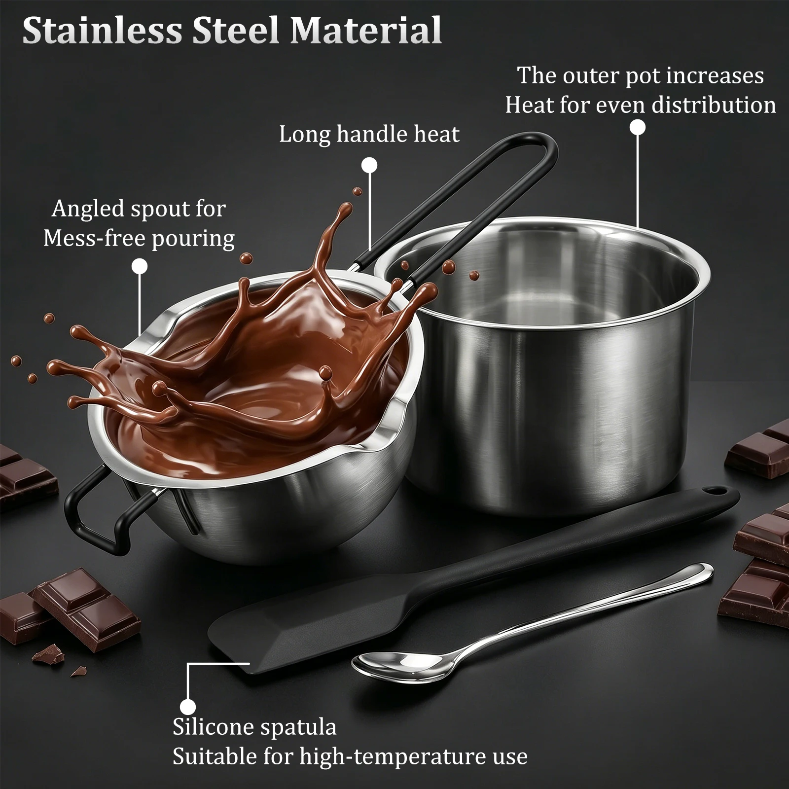 طقم وعاء تسخين مزدوج متعدد الا - مراجعة Soap Making Double Boiler وسعره