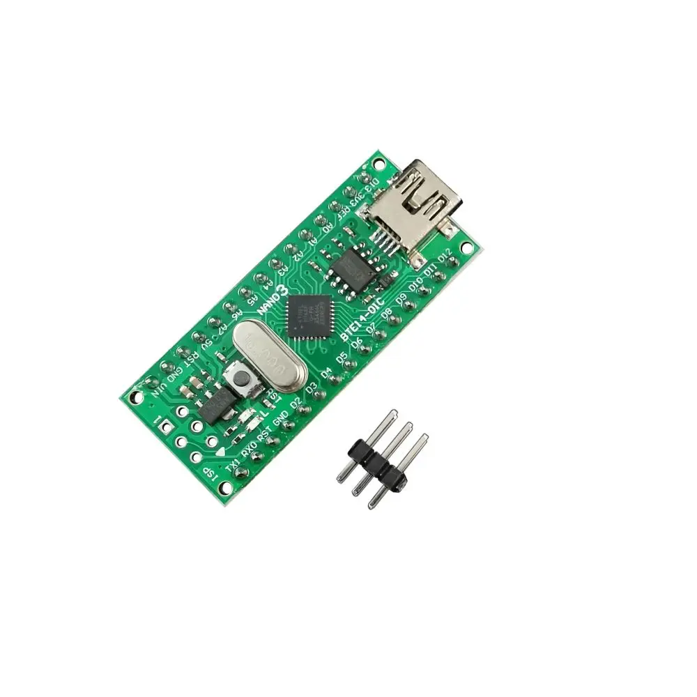 NANO 3.0 ATMEGA168P-MU QFN32 5V 16Mhz MiniUSB CH340N SOP8 Welded version Compatible with the Original New original chip
