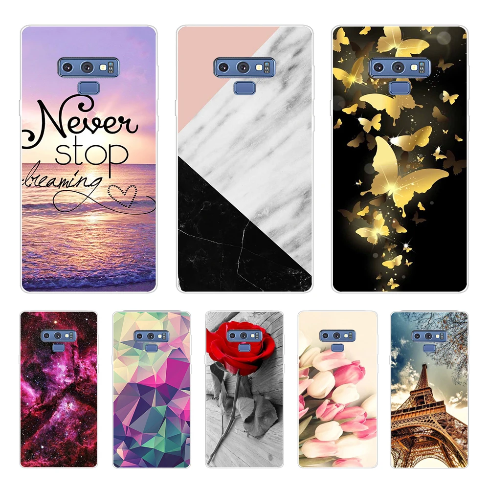 Case For Samsung Galaxy Note 9 Case Silicone TPU Bumper Shockproof Cute  Cover For Samsung Galaxy Note9 N9600 N960F Case