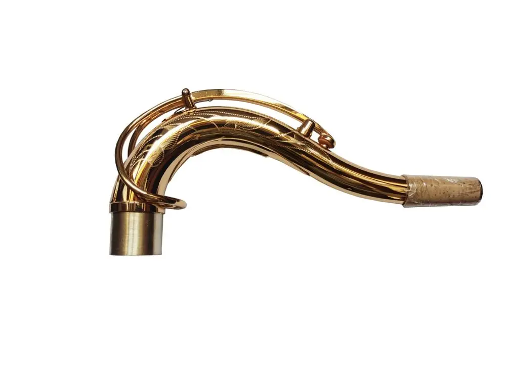 رقبة ساكسفون تينور من النحاس الألماني المطلي بالذهب من Pro Eastern Music SBA