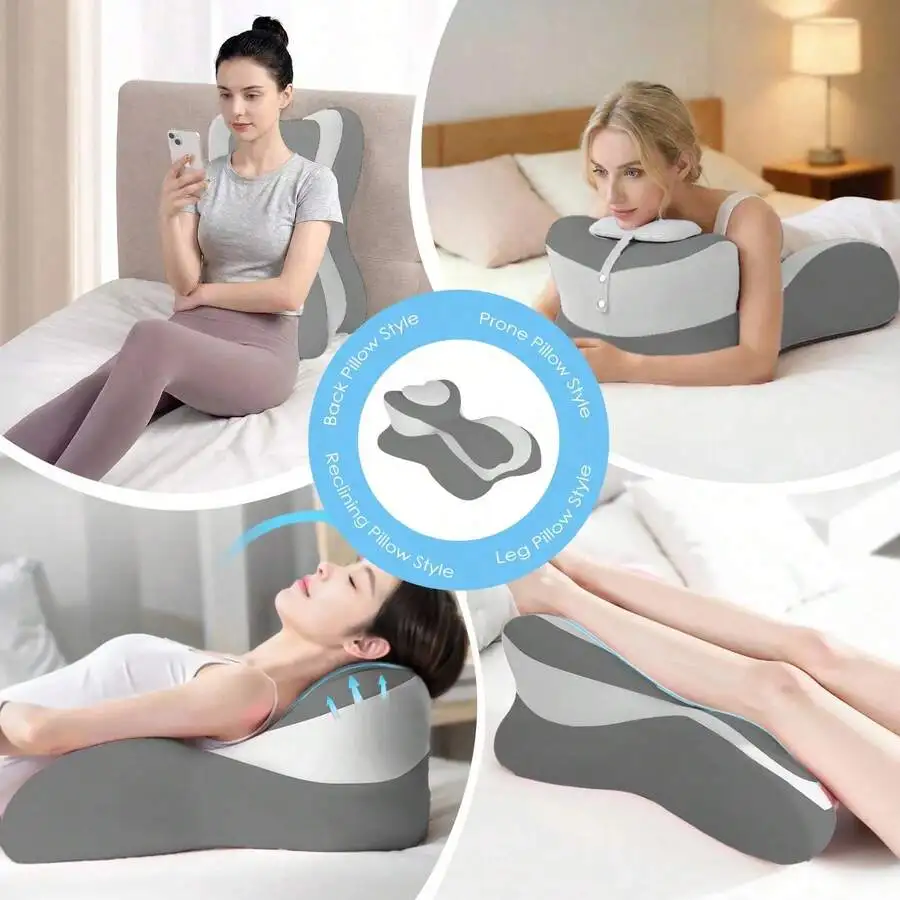 Multifunctional Pillow, Adult Pillow, Adaptive Pillow, Memory Foam Ergonomic Pillow, Cervical Pillow, Body Pillow, Prone Pillow