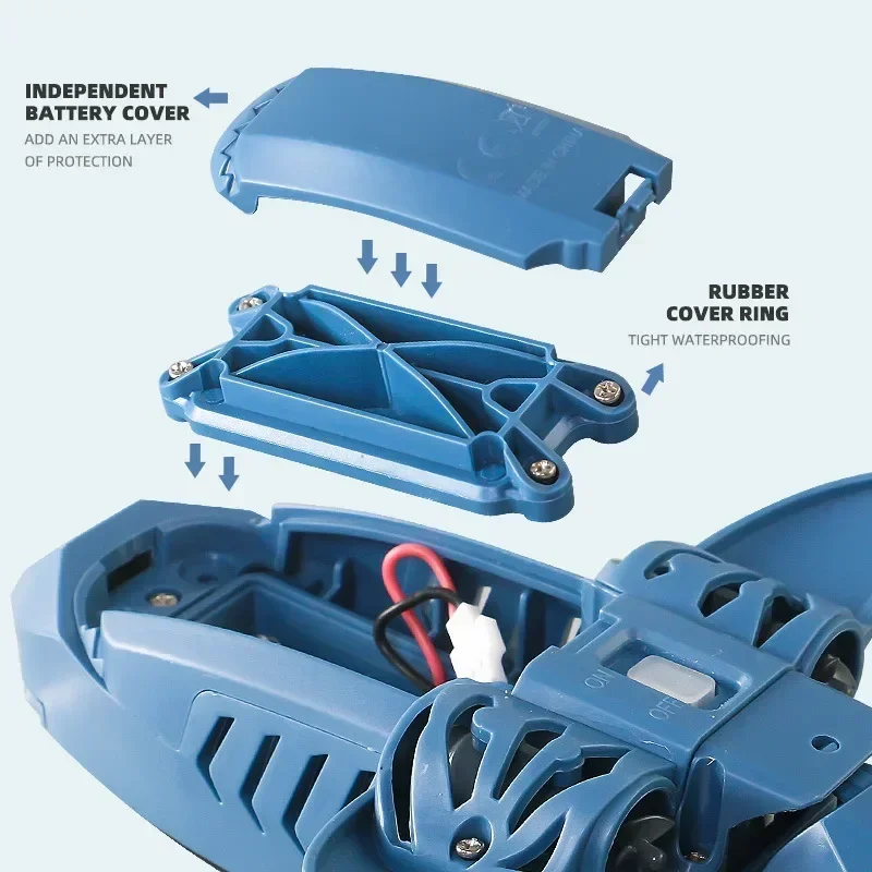 Rc Wal Hai Spielzeug Roboter Fernbedienung Tiere Marine Leben Badewanne Pool Elektrische Fisch Kinder Bad Spielzeug für Kinder Jungen U-boot