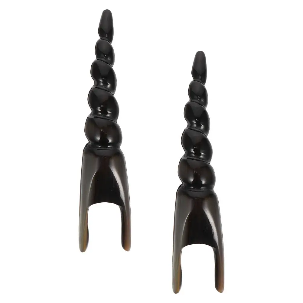 

Набор из 2 массажных инструментов: ручной массажер для рук, палочка-массажер из бычьего рога Гуаша, черный массажер для лица и тела