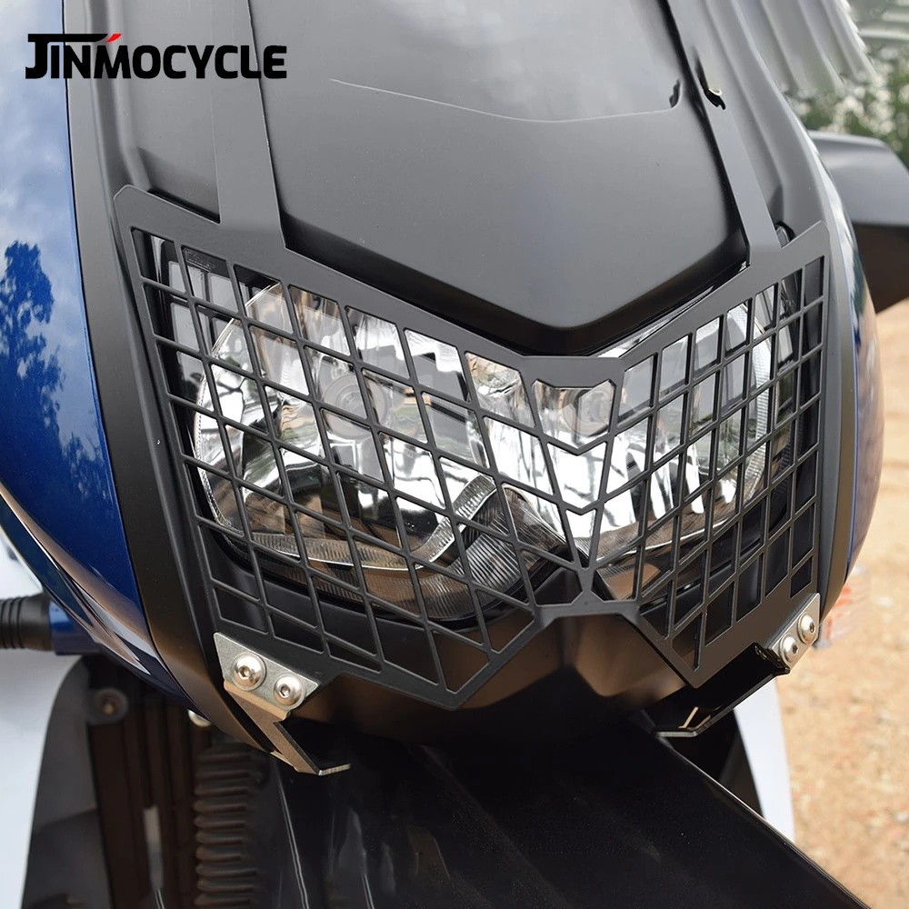 Motorcycle For Kawasaki KLR650 2021-2023 Accessories Headlight Protection Head Lamp Light Grille Guard Cover Protector KLR 650