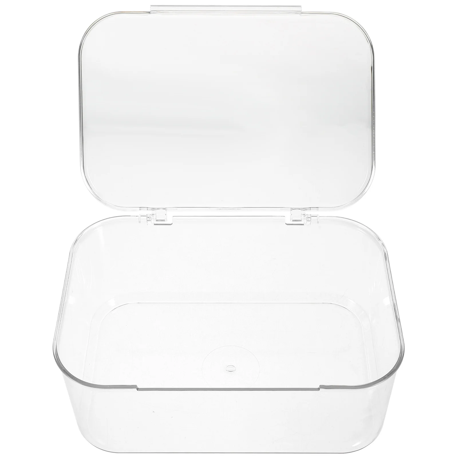 

Acrylic Storage Box Transparent Large For Makeup Cosmetics Jewelry Sundries Desktop Tabletop Bedroom Office Organizer