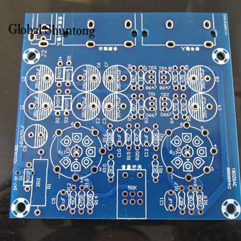 Kit fai da te AC 12V 6 j2 tubo febbre Pre amplificatore preamplificatore AMP scheda preamplificatore modulo tampone per cuffie valvola potenziometro