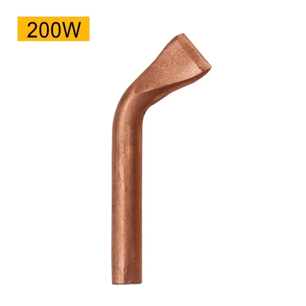75-200W Soldering Iron Tip Electric Soldering Iron Copper External Heat High Power Tip Welding Iron Nozzle Head Solder Tool