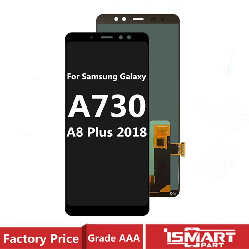 Display A8 Plus 2018 For Samsung Galaxy A730 LCD Assembly Touch Screen Digitizer Replacement Parts OLED A730F SM-A730F