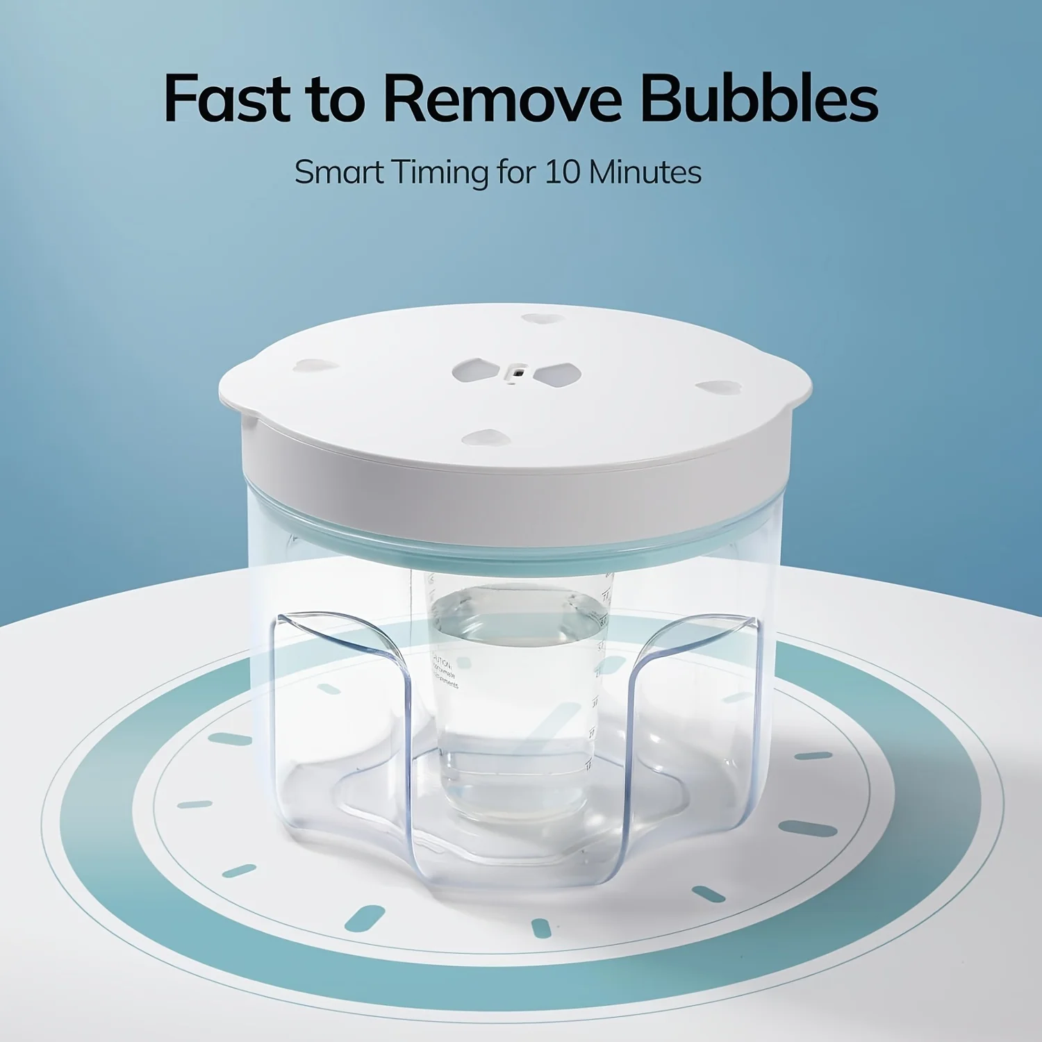 

Resin Bubble Removal Machine 99% Bubble Removal Rate Large-Capacity Epoxy Resin Airless System Ideal for DIY Crafts, Jewelry Mak
