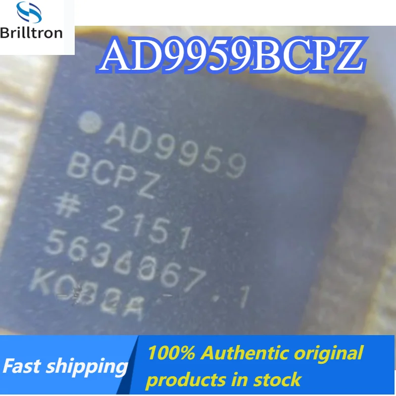 1-5PCS AD9959BCPZ-REEL7 AD9959 Digital Frequency Synthesizer Chip LFCSP-56 Brand New Original in Stock , Fast Shipping.