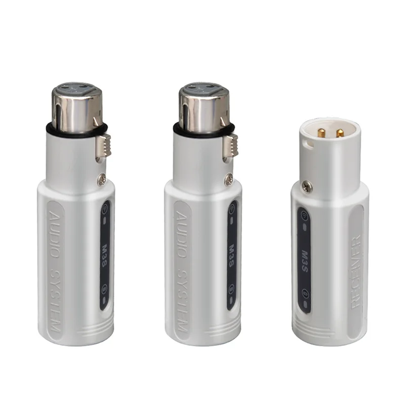 

B92B-One To Two Wireless XLR Transmitter Receiver Dynamic Microphone Support 2.4G High-Quality Audio System Sound