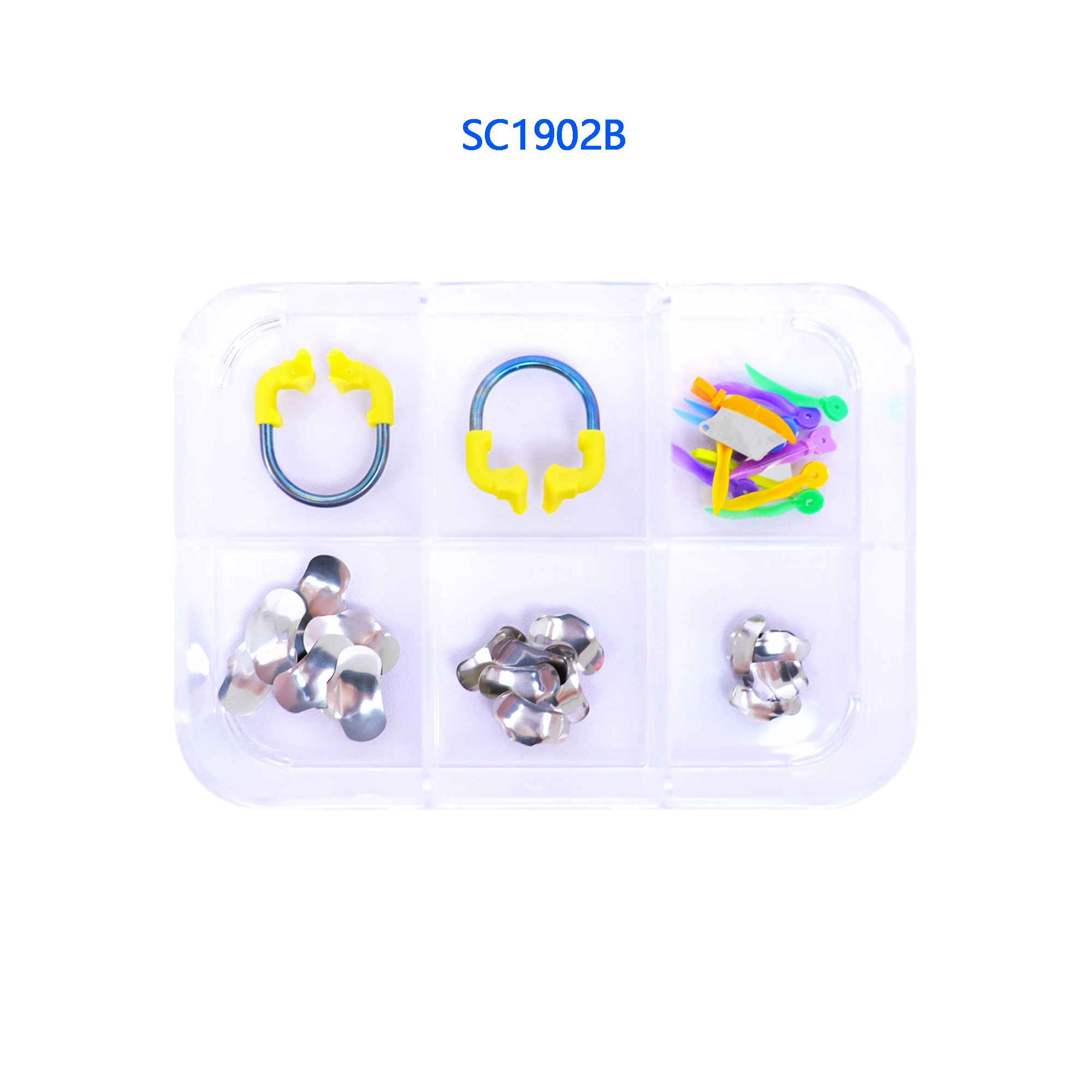 COTISEN Dental Sectional Matrix System Small Kit Regular Contoured Matrices Dental Resin Restoration Consumables