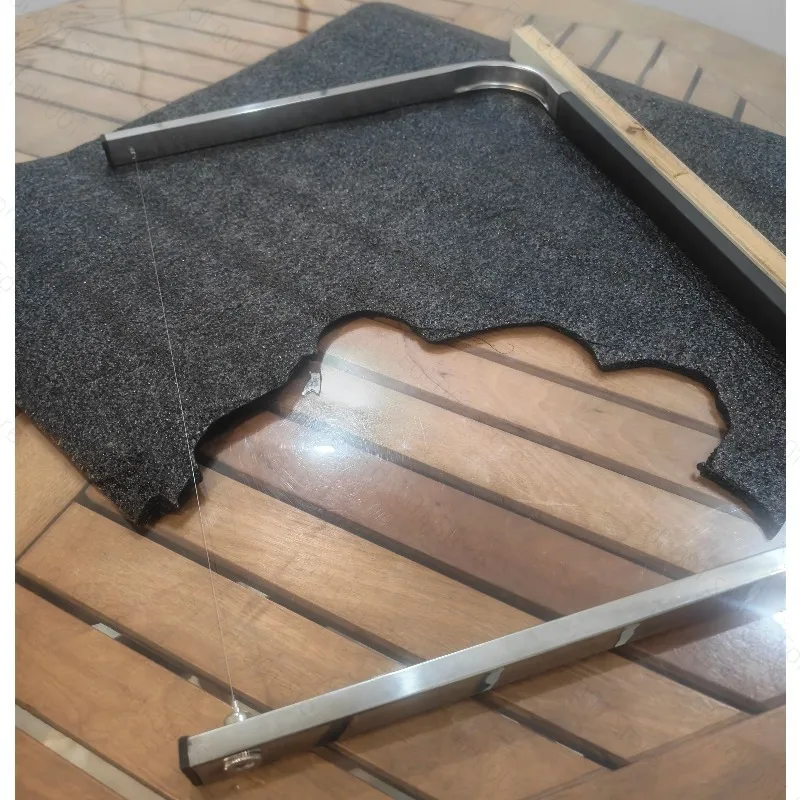 Temperature control electric heating bow foam sponge pearl cotton KT board cutting machine fruit and vegetable foam box cutting
