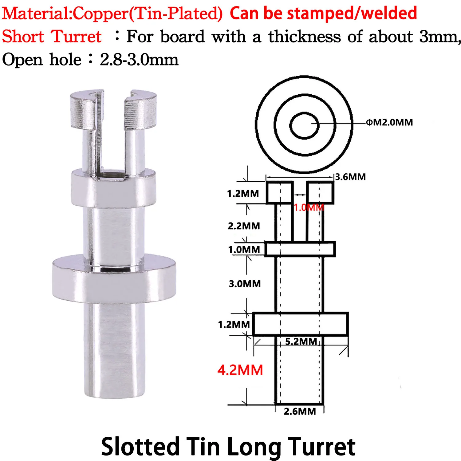 Variant: Slotted Tin Long