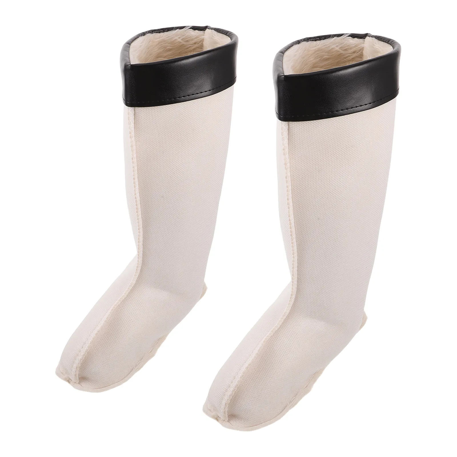 

1Pair Insulated Boot Liners Thick Fleece Warm Socks for Rain Boots Snow Shoes Winter Hiking Inner Lining Fits Women Men Size 43