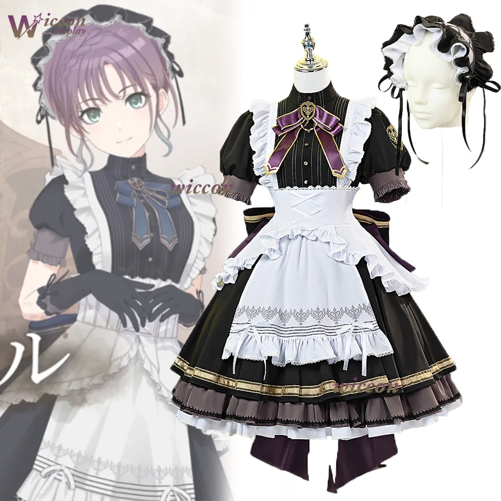 the-idolm@ster-shiny-colors-costume-cosplay-da-cameriera-per-anime-natale-e-halloween-osaki-amana-kosumura-touko