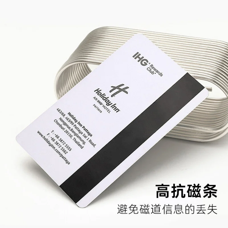 Custom. Factory Customized PVC Magnetic Strip Card VIP Membership Card Hospital Clinic Card Supermarket Integral Card Customized