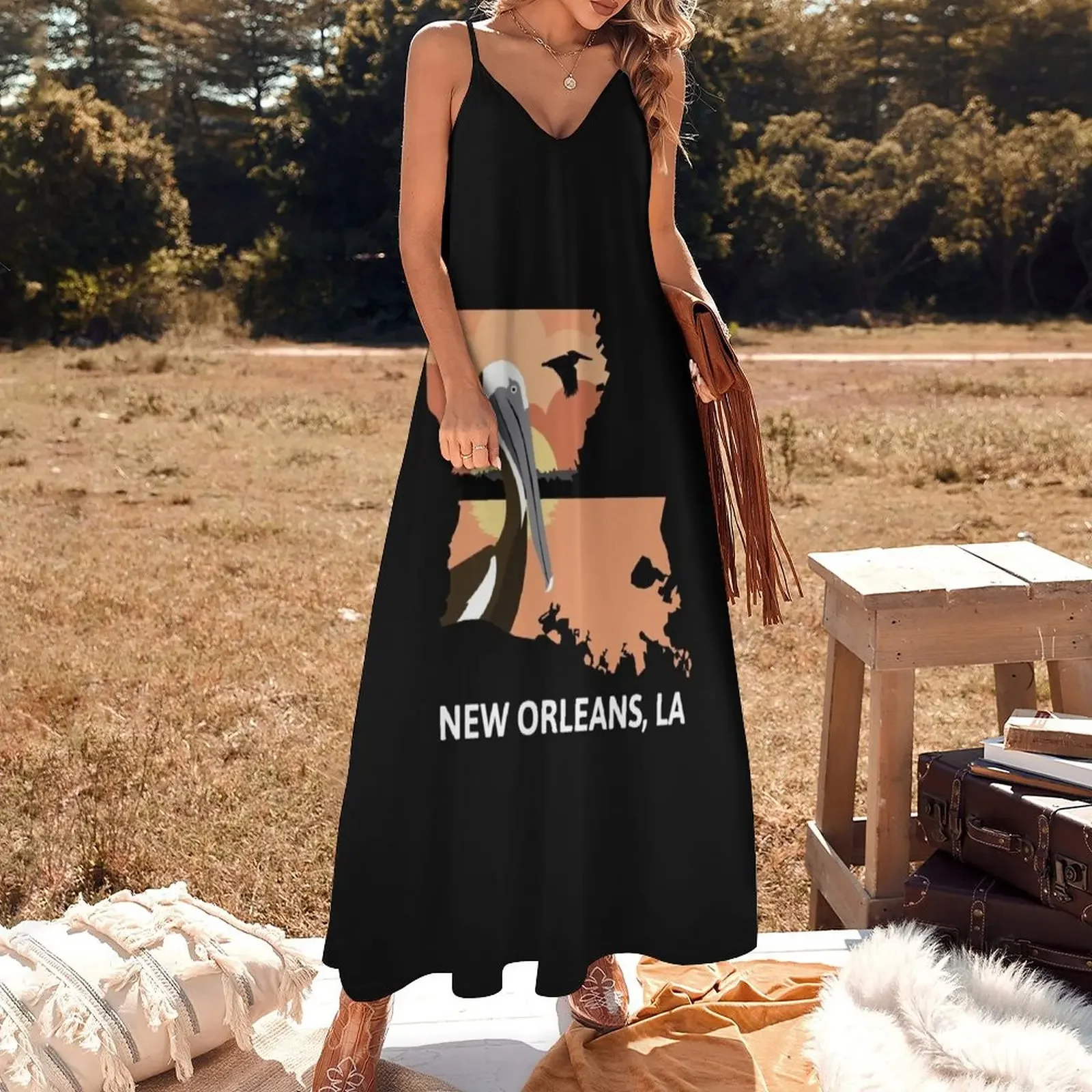 Orleans, Louisiana Sleeveless Dress dress dresses Female clothing cocktail dresses Women's summer dress