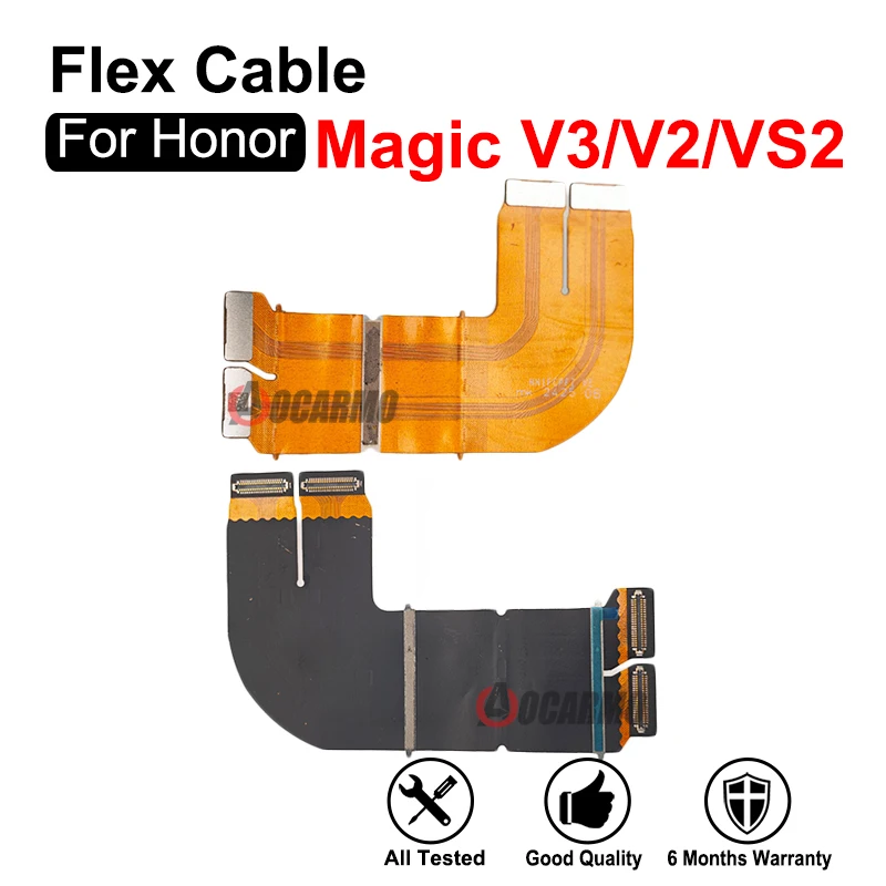MainBoard Connection LCD Screen Spin Axis Main Flex Cable Replacement Part For Honor Magic V3 V2 VS2