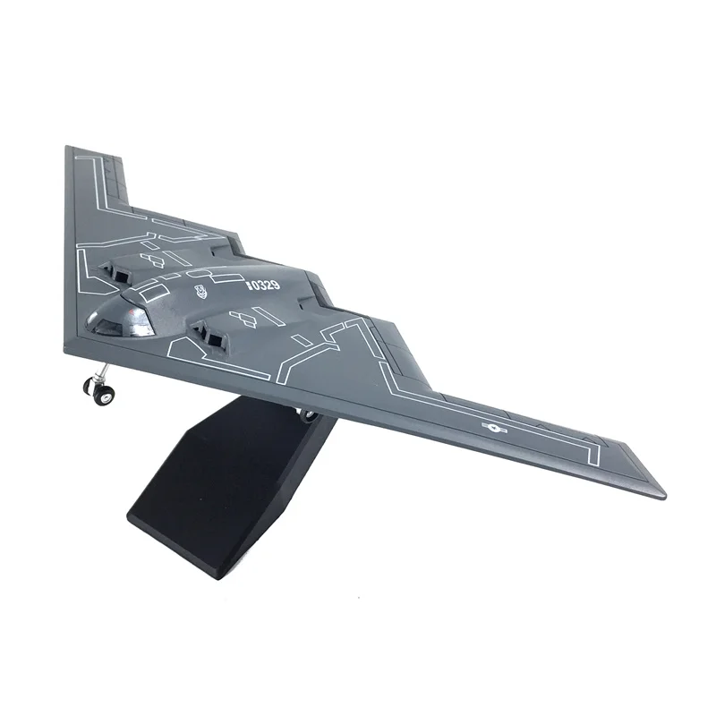 1/200 مقياس B2 USAF B-2A منفذها طائرة طائرة طبق الاصل لعبة مجسمة لعرض جمع هدايا العيد