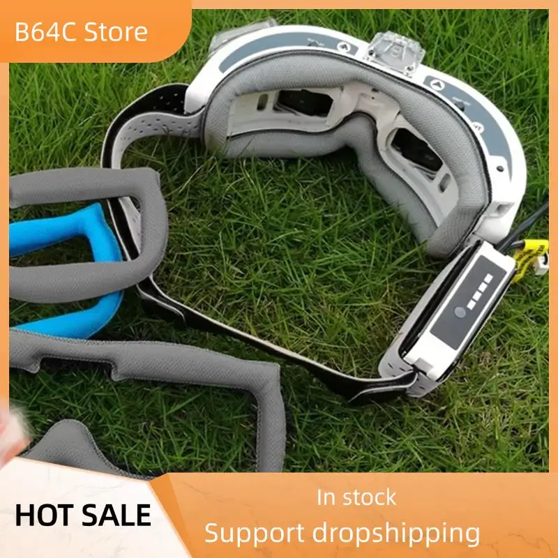 

B64C Foam Pad Soft Goggles Foam Pads Smooth Sweat-Wicking And Comfortable For Fatshark FPV Glasses Parts