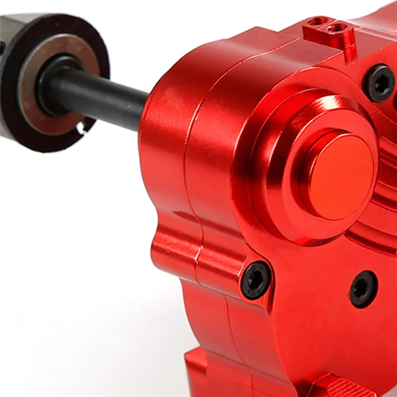 CNC Metalen Driedelige Split Wave Box Montage Voor 1/5 HPI ROFUN BAHA ROVAN KM GTB MCD BAJA 5B 5T 5SC Speelgoed Vervanging Rood-[A17