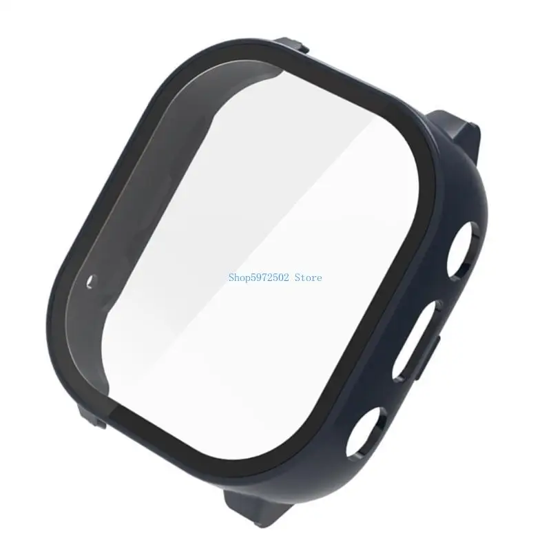 

Y3nc ​​SmartWatch корпус корпус сдержанной стеклянной крышкой, подходящая для Jrtrack 3 интегрированного защитника экрана.
