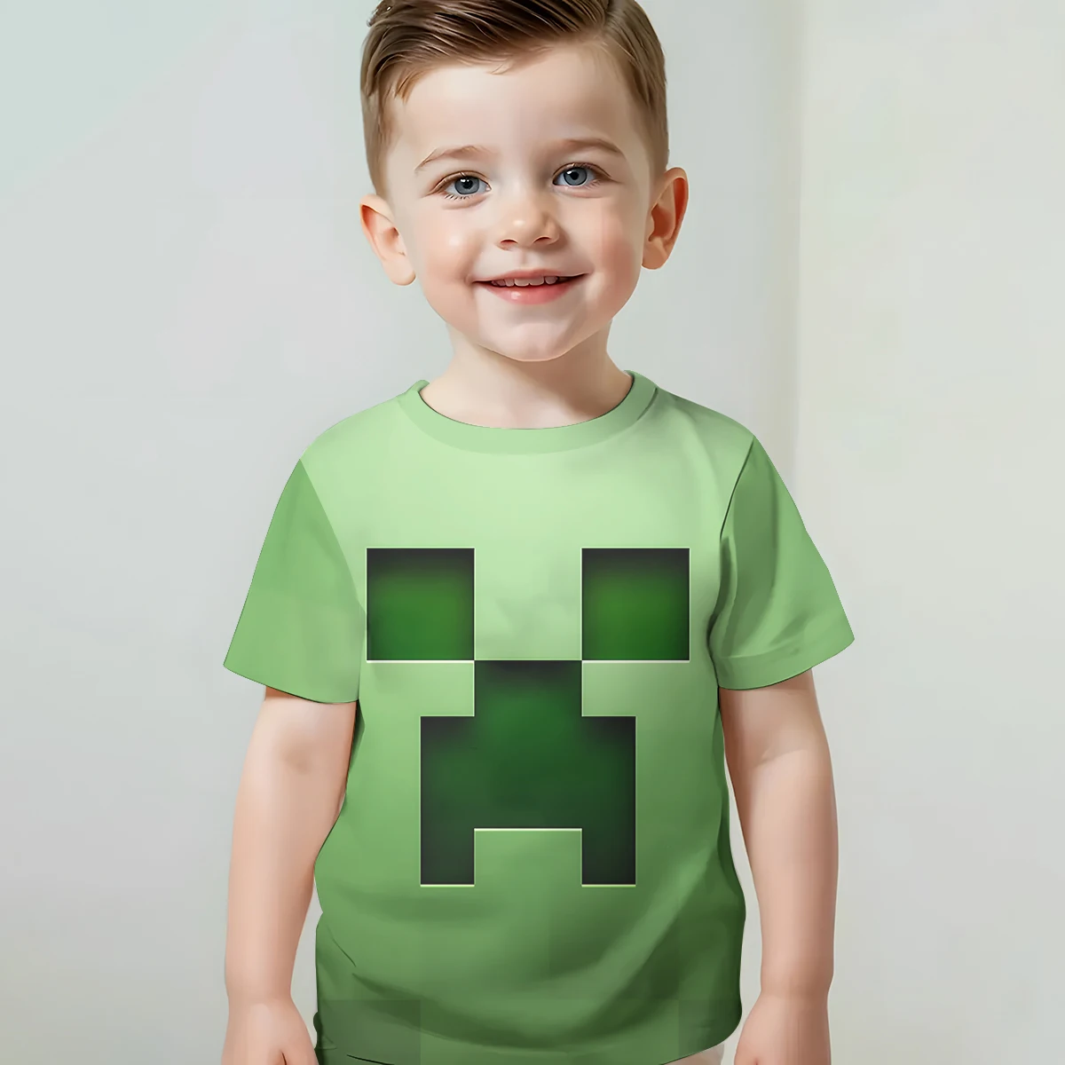 Hot Game 3D Print Baby Clothing 5 to 14 Years Male Outdoor Clothes for-M-M-minecrafts-Children Boy Girl Child T-Shirt Top Shirts